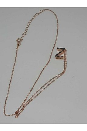 گردنبند نقره زرد زنانه 925 عیار SANAT VE MODA - کد 926008449