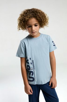 ست بالاتنه و پائین تنه سبز بچه گانه بافت U.S. Polo Assn. - کد 926123274