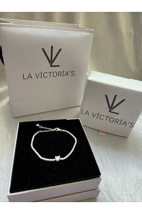 دستبند نقره زنانه 925 عیار la victorias - کد 926025261