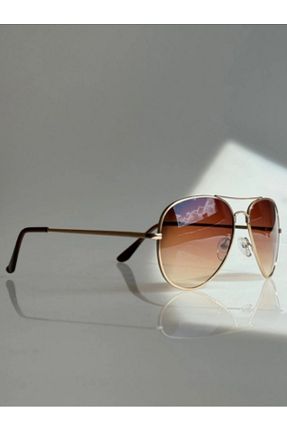 عینک آفتابی قهوه ای زنانه 52 CCA Optik - کد 926054668