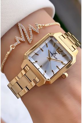 ساعت مچی طلائی زنانه 36-40 میلی متر Daniel Klein - کد 926172569