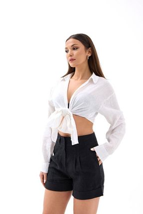 شلوارک و برمودا مشکی زنانه رگولار Miracle Omni - کد 929273068
