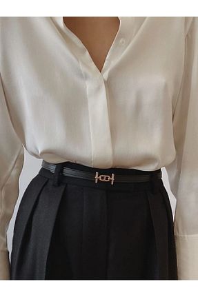 کمربند مشکی زنانه چرم مصنوعی BRAND&BELT - کد 926060881