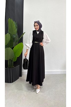 لباس حجاب مشکی زنانه Jile BRN IŞIK TESETTÜR - کد 926082399