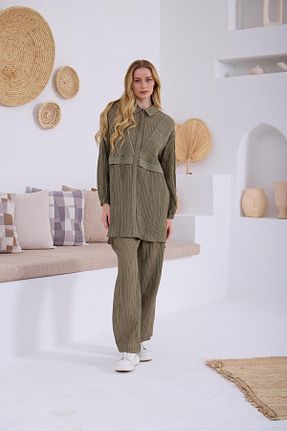 ست بالاتنه و پائین تنه رنگی زنانه جین Moodbasic - کد 926084986