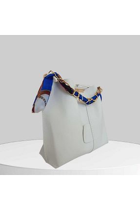 کیف دوشی سفید زنانه پارچه ای RENGARENG - کد 926092587