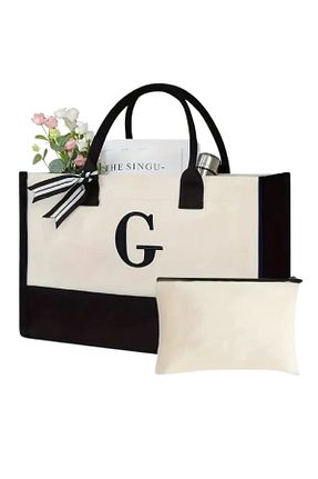 کیف ساحلی زنانه پارچه ای woys - کد 926093598
