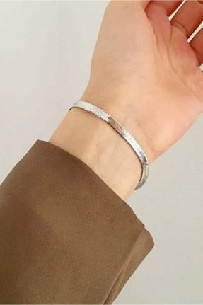 دستبند استیل (فولاد) زنانه استیل (فولاد) Bilfa - کد 926118998