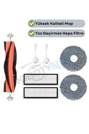 اکسسوری جاروبرقی سفید robotyedek - کد 787358970