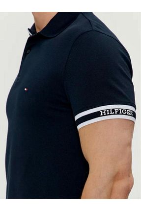 پولوشرت سرمه ای مردانه %100 پنبه Tommy Hilfiger - کد 885049250