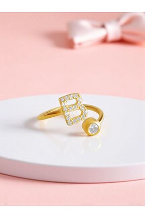 انگشتر نقره طلائی بچه گانه زیرکن LITTLELUXE - کد 885994149