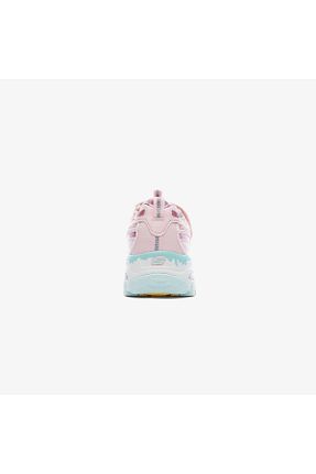 کفش پیاده روی صورتی بچه گانه جیر Skechers - کد 926241615