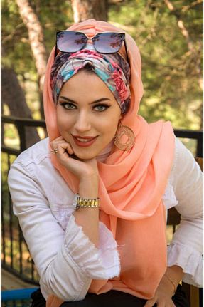 کلاه شنای حجاب صورتی زنانه Aişe Tesettür - کد 681069683