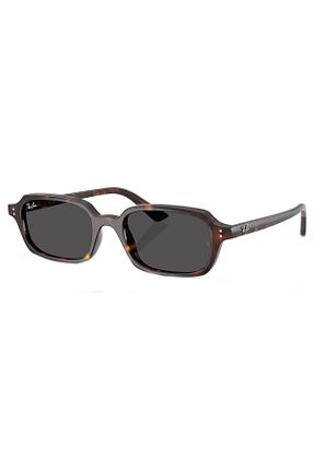 عینک آفتابی قهوه ای زنانه 49 Ray-Ban - کد 900288914