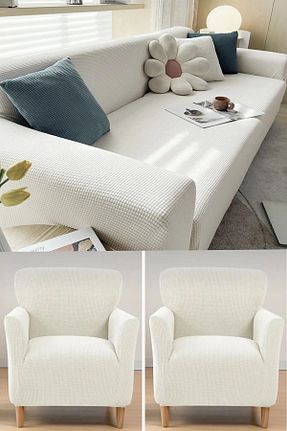 کاور مبل بژ پلی استر HANSARAYHOME - کد 926254439