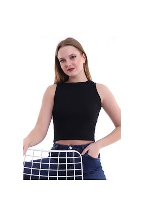 بادی مشکی زنانه یقه دوچرخه MODA - کد 920042767