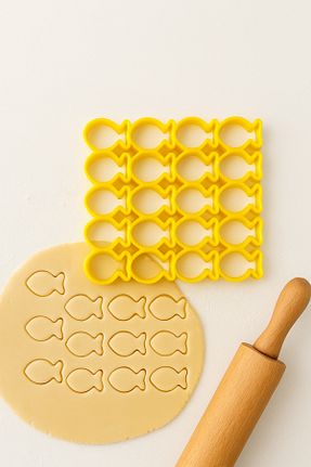 قالب کیک و فر زرد پلاستیک ESL Decor - کد 926159453
