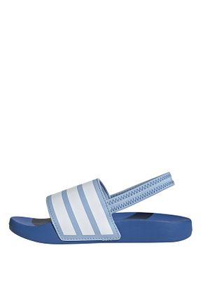 صندل آبی بچه گانه پاشنه تخت adidas - کد 922436571