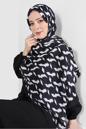 شال مشکی زنانه پلی استر Alvina - کد 817771983
