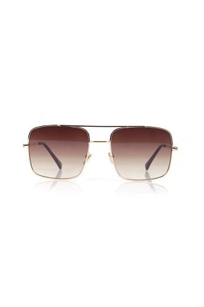 عینک آفتابی قهوه ای زنانه UV400 Shoptikk - کد 193880691