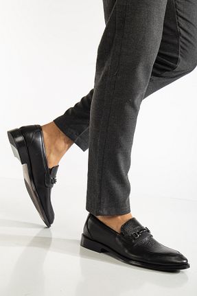 کفش کلاسیک مشکی مردانه چرم خالص Zegeshoes - کد 926177418