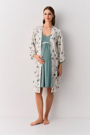 ربدوشام بارداری نباتی زنانه گلدار Suwen - کد 926178503