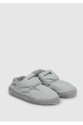 دمپائی خانگی طوسی زنانه پارچه ای Peluche - کد 876285191