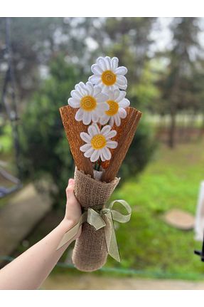 گل خشک و مصنوعی سفید çınar kadın kooperatifi - کد 804150321