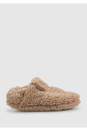 دمپائی خانگی بژ زنانه پارچه ای Peluche - کد 876282034