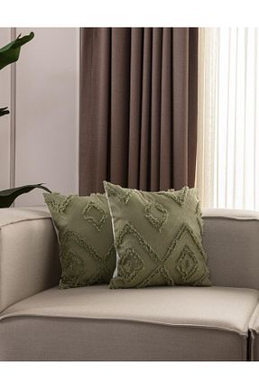 کوسن و روکش کوسن سبز پلی استر Markaev - کد 920832477