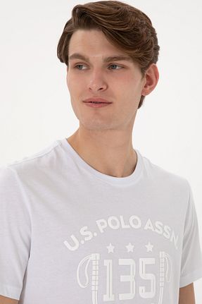 تیشرت سفید مردانه رگولار U.S. Polo Assn. - کد 926212938