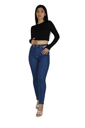 شلوار جین آبی زنانه پاچه تنگ St.Poll - کد 926232020