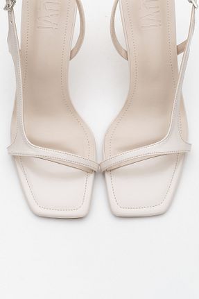 کفش پاشنه بلند کلاسیک نباتی زنانه چرم مصنوعی luvishoes - کد 926227714