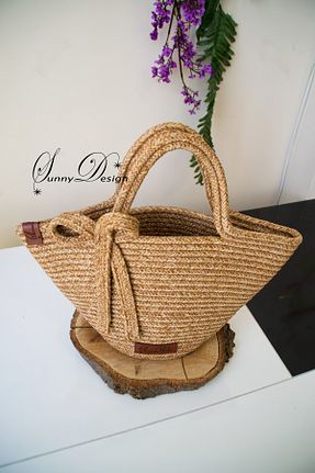کیف دستی قهوه ای زنانه سایز متوسط MY SUNNY DESİGN - کد 926260913