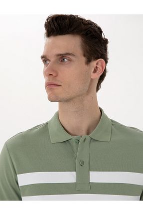 پولوشرت سبز مردانه %100 پنبه Pierre Cardin - کد 926302777