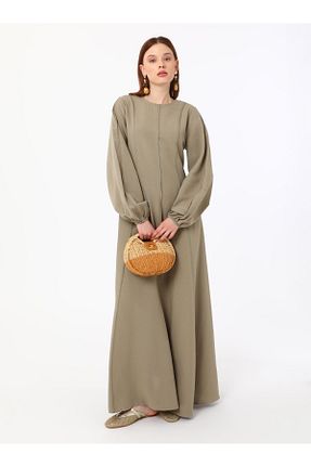 لباس حجاب خاکی زنانه رگولار Benin - کد 926317266