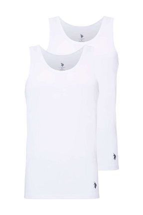 رکابی سفید مردانه %100 پنبه U.S. Polo Assn. - کد 926288567