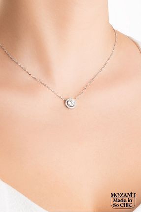 گردنبند نقره سفید زنانه 925 عیار So Chic - کد 926268235