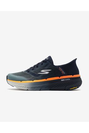 کفش اسنیکر سرمه ای مردانه بند دار Skechers - کد 925779182