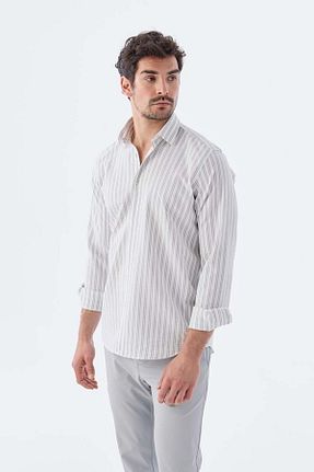 پیراهن طوسی مردانه Relaxed Jakamen - کد 926312196