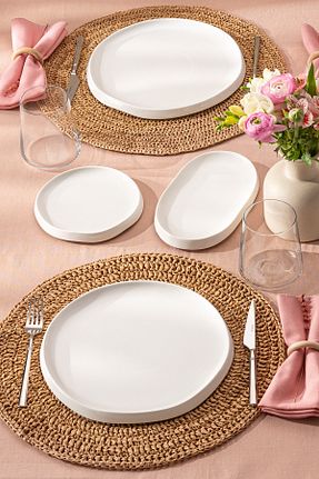 سرویس قهوه خوری سفید 6 نفره Emsan - کد 926317693