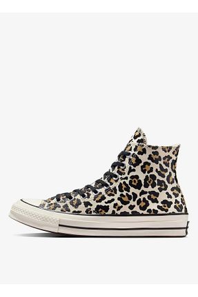 کفش اسنیکر بژ زنانه بند دار Converse - کد 926329055