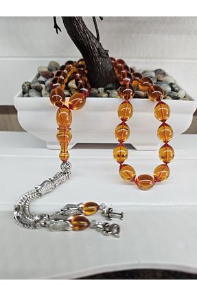 تسبیح زرد کهربا Zikir Tesbih - کد 893060189