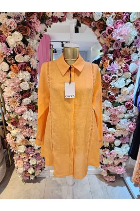 تونیک نارنجی زنانه بافتنی Kayra - کد 926330877