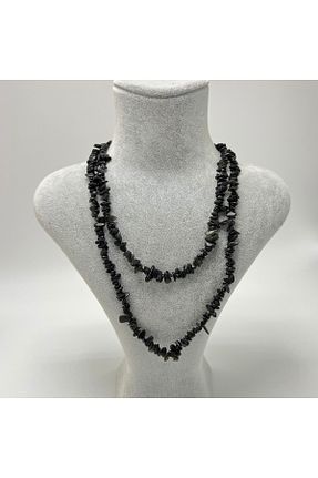گردنبند جواهر رنگی زنانه سنگ طبیعی YILDIZ DOĞAL TAŞ - کد 926344665