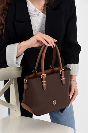 کیف دوشی قهوه ای زنانه پلی استر STYLE BAGS - کد 926331580