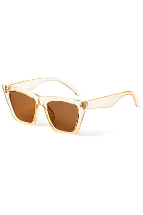 عینک آفتابی بژ زنانه UV400 gulflower nude - کد 926333433
