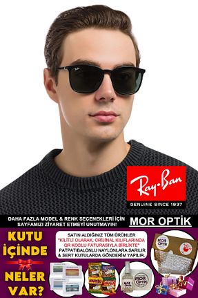 عینک آفتابی مشکی زنانه UV400 Ray-Ban - کد 782901530