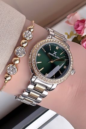 ساعت مچی طلائی زنانه 31-35 میلی متر Daniel Klein - کد 837096289