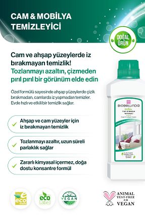 پاک کننده شیشه و سطوح براق BioBellinda - کد 35234225